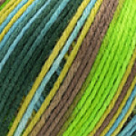Kanerva Socks Farbe 103 grün-braun-ocker