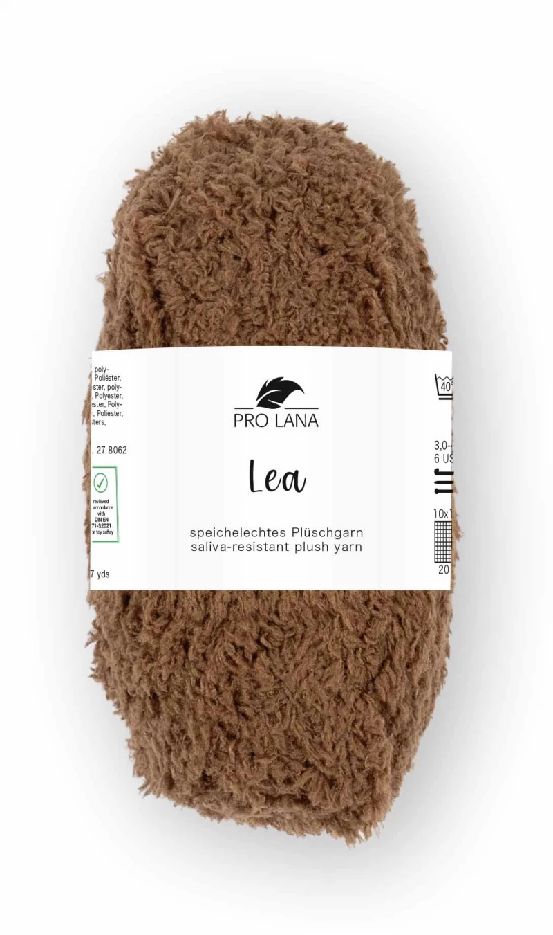 Lea (Teddygarn) Farbe 18 teddy