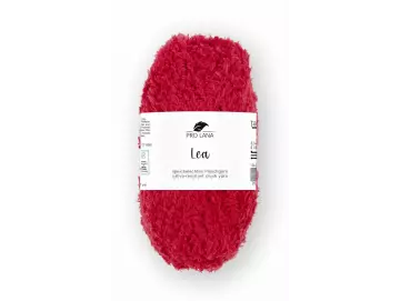 Lea (Teddygarn) Farbe 30 rubinrot