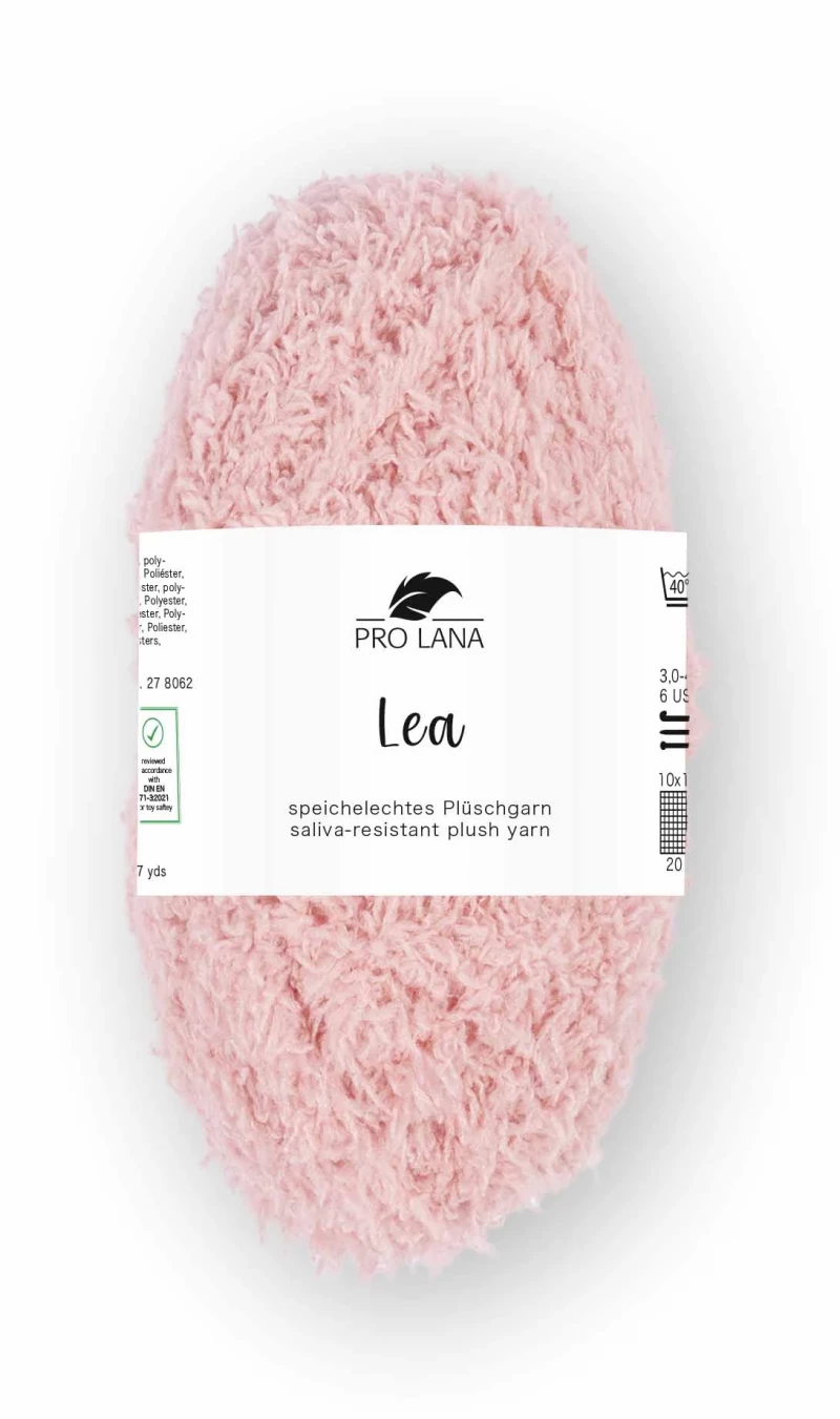 Lea (Teddygarn) Farbe 32 lachsrosa