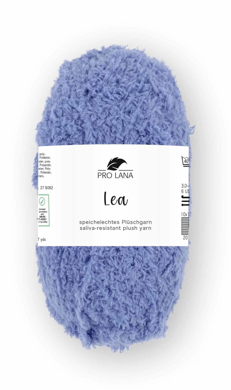 Lea (Teddygarn) Farbe 55 azur