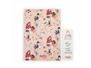 Notizbuch mit Crafters mit Design von Lady Desidia