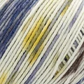 Miska Socks Farbe 104 blau-camel-gelb