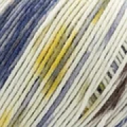Miska Socks Farbe 104 blau-camel-gelb