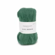 Silky Mohair Farbe 123 grün