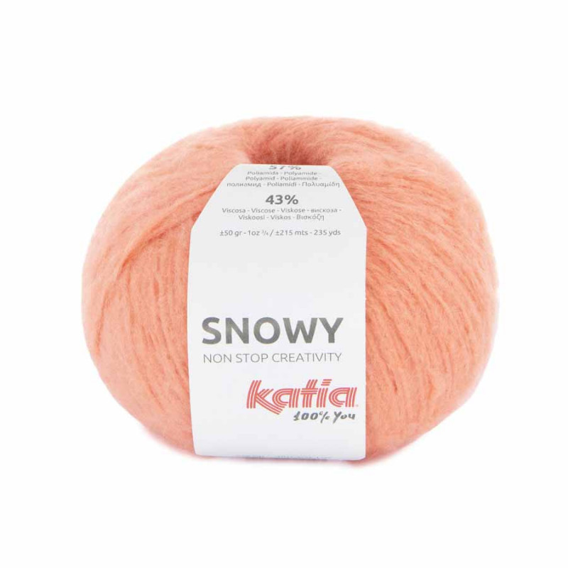 Snowy Farbe 113 helles lachsrot