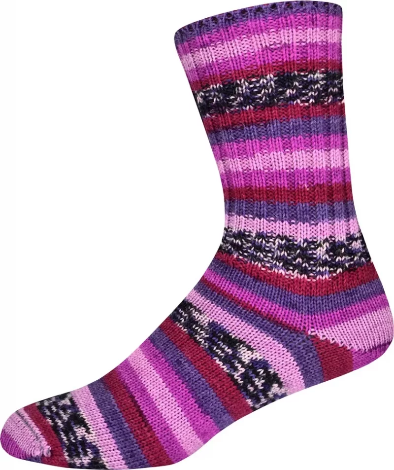 Supersocke 392 Alpaka Color Farbe 3216 pink