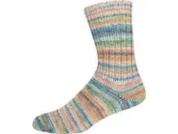 Supersocke Sort. 400 Lambro Color, Farbe 3277 grün-blau-braun-bunt