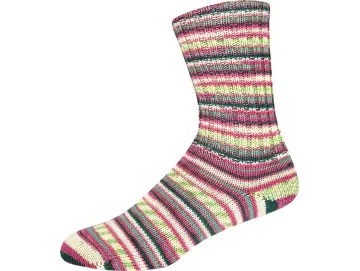 Supersocke Sort. 412 Winter Color 3355, Farbe pastell-weihnachtlich
