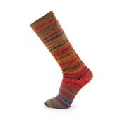 Symmetric socks & more Paradise Farbe 41 rot-ocker-petrol
