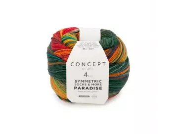 Symmetric socks & more Paradise Farbe 45 jeans-camel-orange