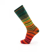 Symmetric socks & more Paradise Farbe 45 jeans-camel-orange