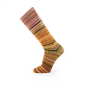 Symmetric socks & more Paradise Farbe 40 rosé-camel-grün
