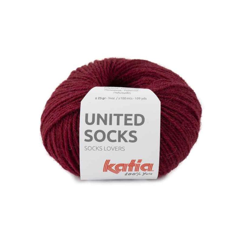 United Socks Farbe 16 bordeauviolett