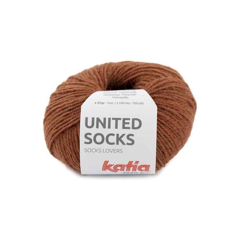 United Socks Farbe 2 rostrot