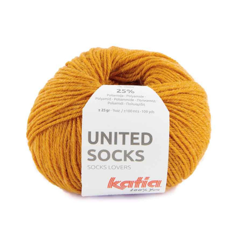 United Socks Farbe 26 ocker