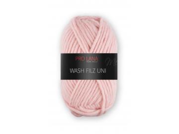 Wash Filz uni Farbe 135 rosa