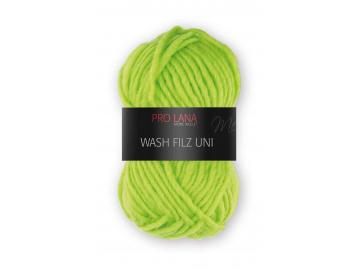 Wash Filz uni Farbe 174 giftgrün
