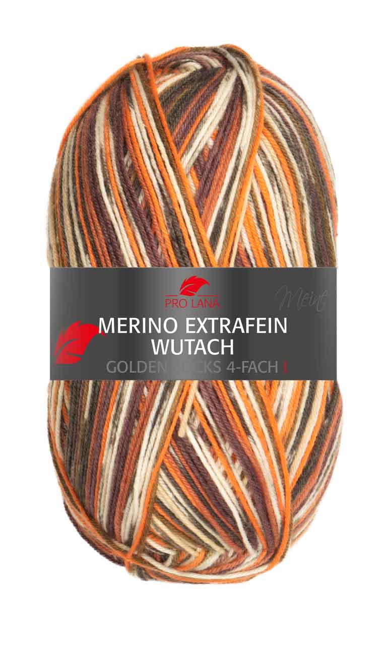 GS Wutach Merino Extrafein Farbe 630 braun-natur