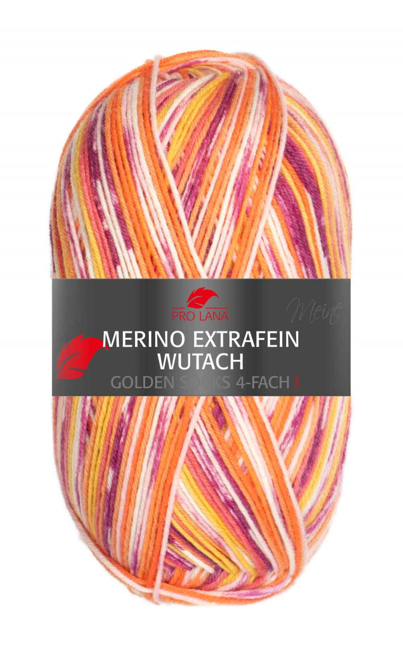 GS Wutach Merino Extrafein Farbe 631 orange-natur