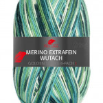 GS Wutach Merino Extrafein Farbe 632 grün-natur